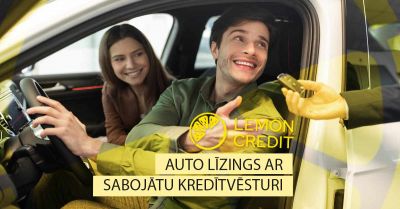 bilde auto līzings ar sabojātu kredītvēsturi