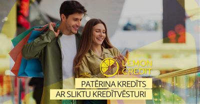 bilde patēriņa kredīts ar sliktu kredītvēsturi